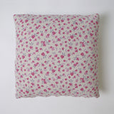 Funda de cojín 43x43 loneta estampada c/lino