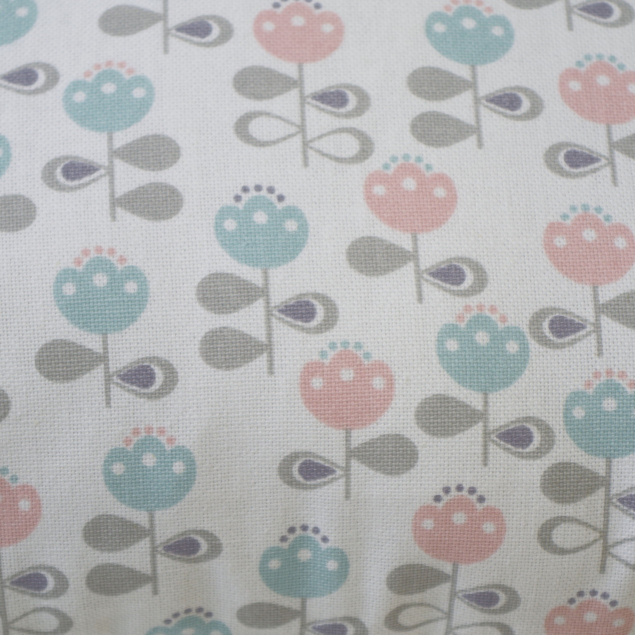 Funda de cojín 43x43 loneta estampada nordic
