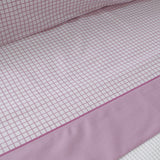 Conjunto de lençóis de algodão June Rose