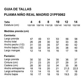 Pijama de menino do Real Madrid 21PF0064