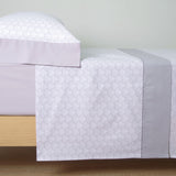 Conjunto de lençóis cinza Irene