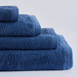 Toalha de algodão 550 gr/m2 azul índigo
