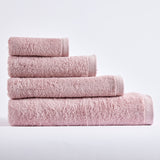 Toalha de algodão rosa 550 gr/m2