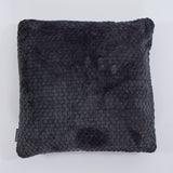 Capa de almofada coral chumbo Oslo