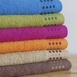 Toalha de cozinha felpuda com borda jacquard 10371