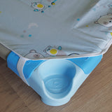 Lençol com elástico para quarto de bebé Panda