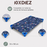 Lençol com elástico para quarto de bebé Panda
