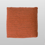 FUNDA DE COJÍN CHENILLA NARANJA