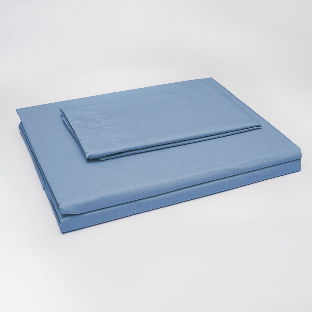 Juego de sábanas venus plus liso 180 hilos indigo