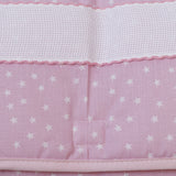 Cambiador plegable panamá estrellas bco/rosa