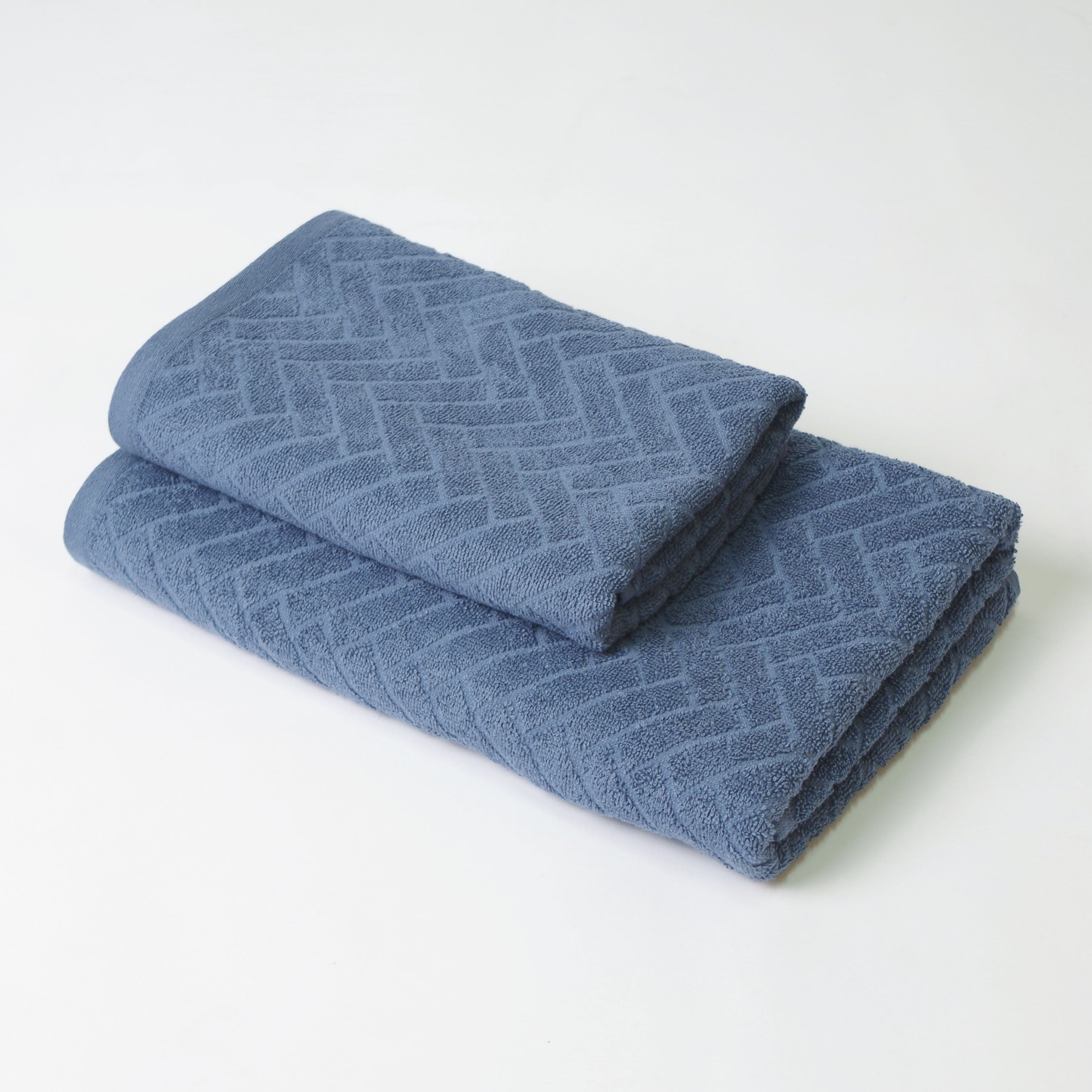 Juego de toallas 2p angie petroleo