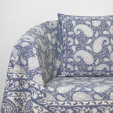 Foulard multiusos handmade cashemir azul 1