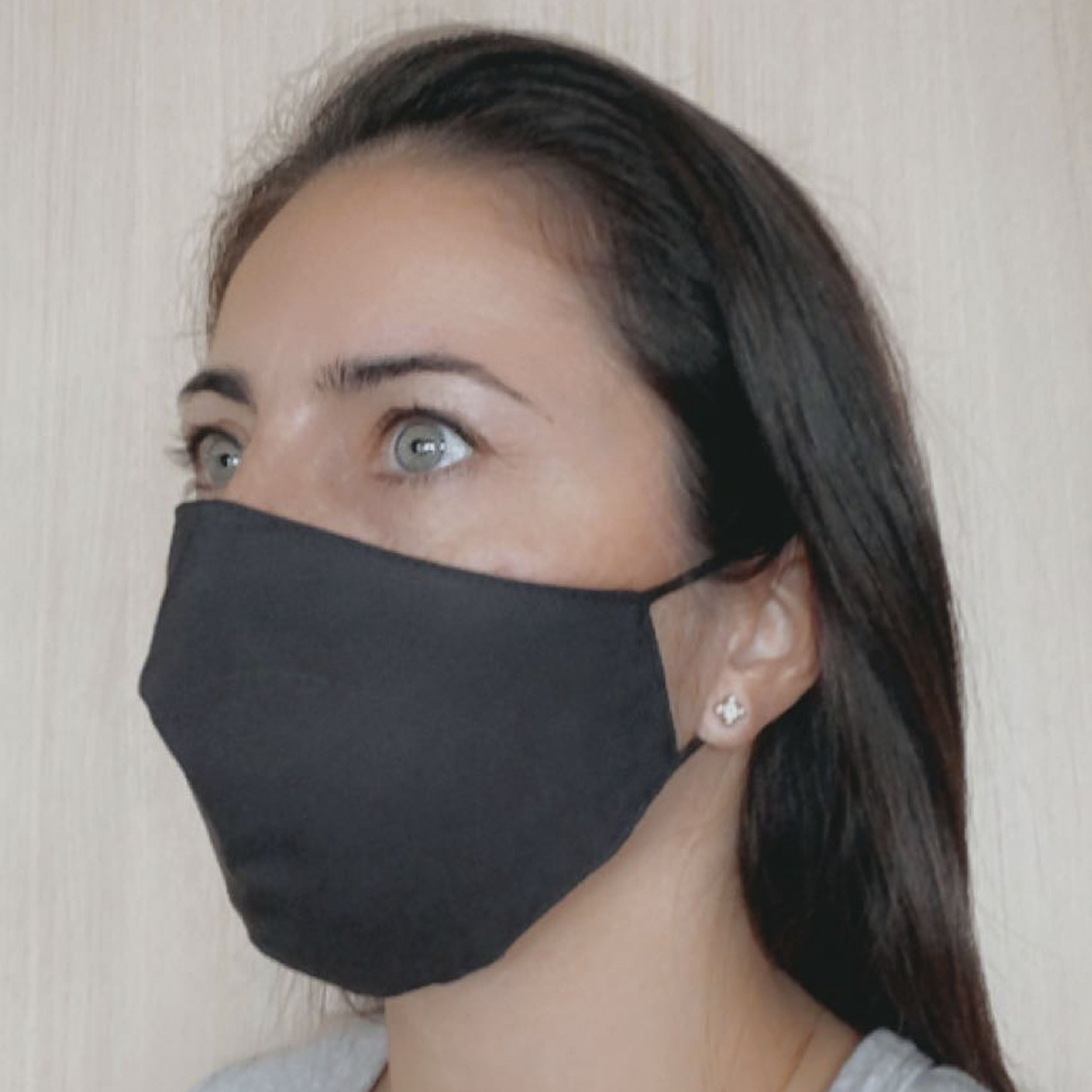 Mascarilla higiénica viroblock negra