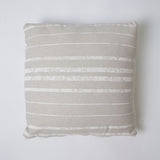 Funda de cojín 43x43 loneta estampada c/lino