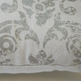 Funda de cojín 43x43 loneta estampada c/lino