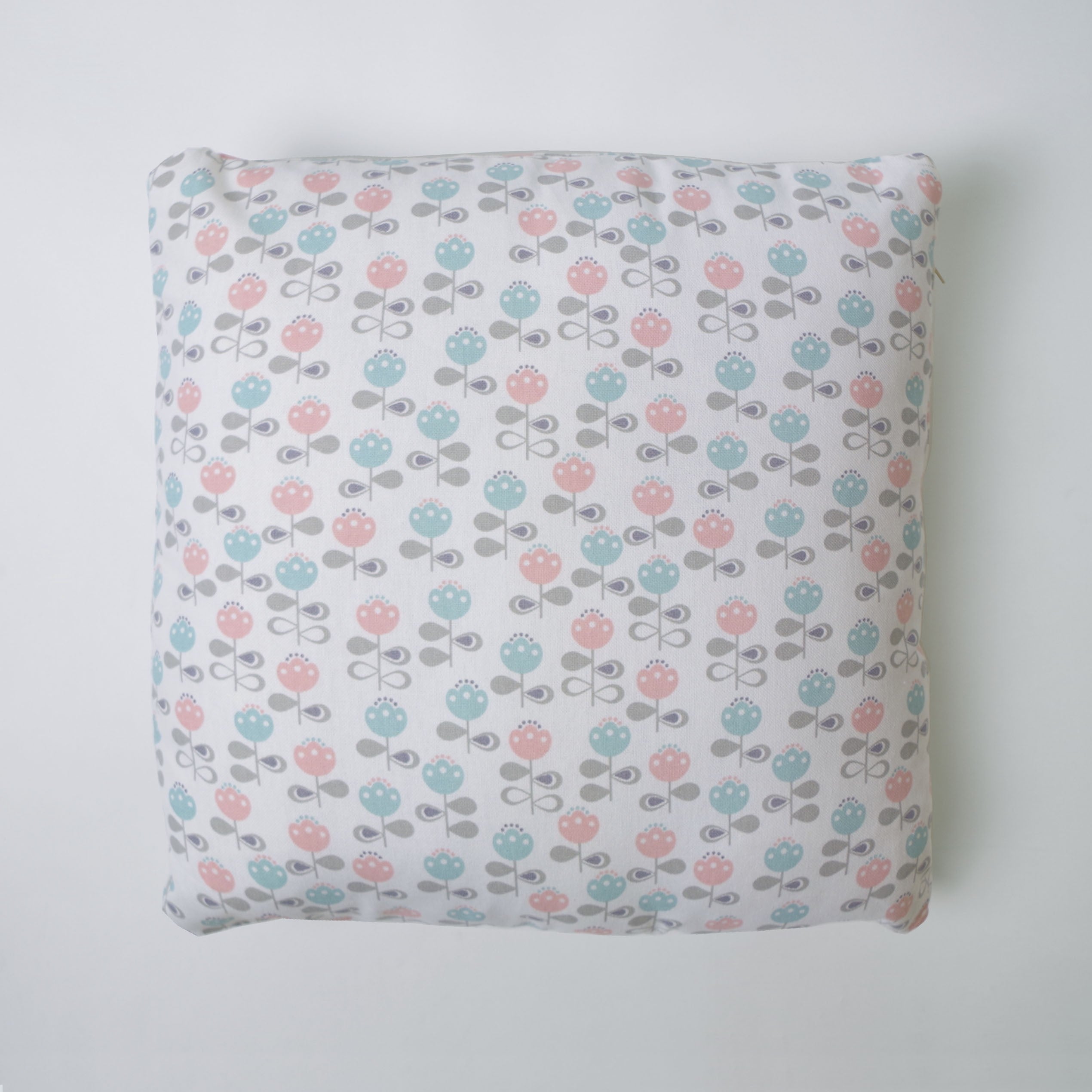 Funda de cojín 43x43 loneta estampada nordic