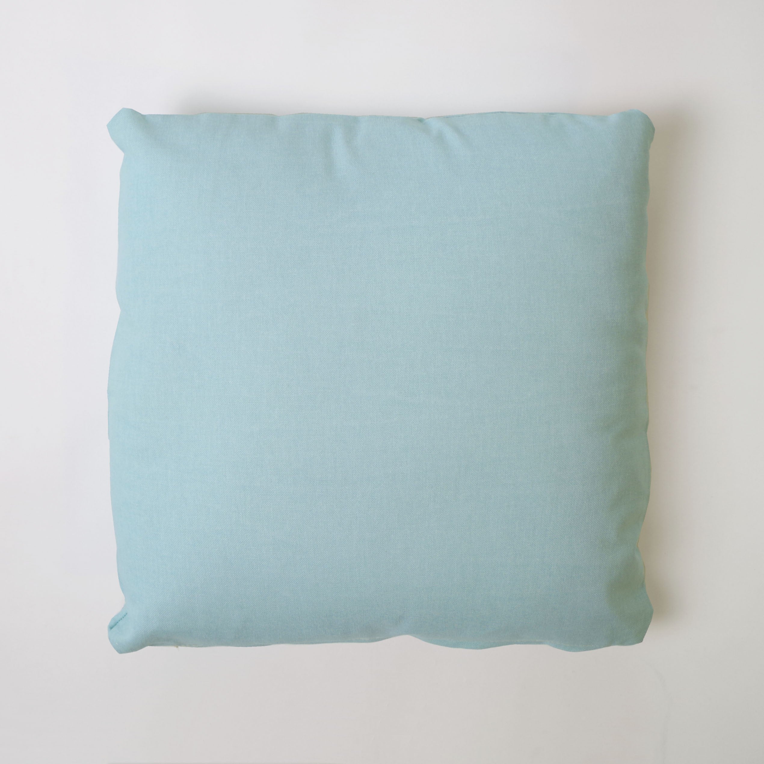 Funda de cojín 43x43 loneta lisa c/acqua