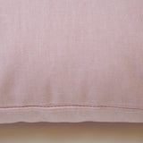 Funda de cojín 43x43 loneta lisa c/rose