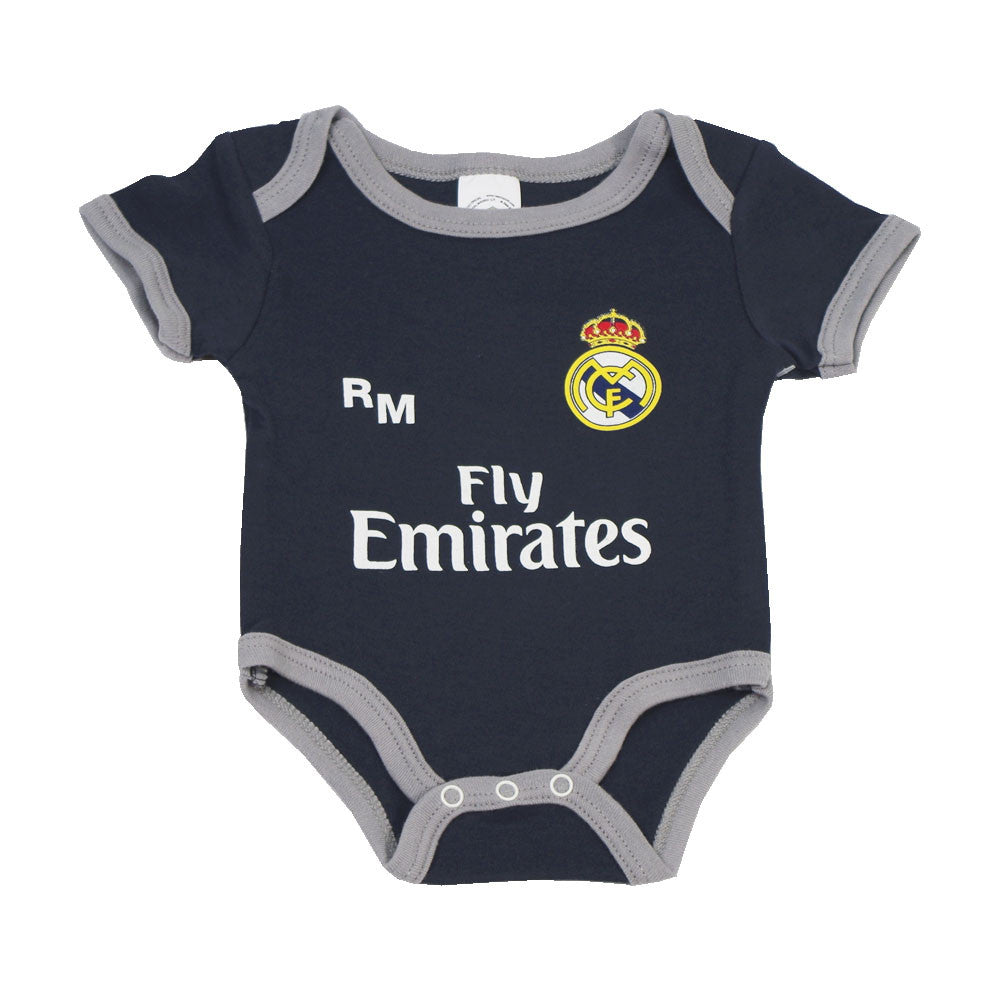 BODY BEBE REAL MADRID MARINO-GRIS