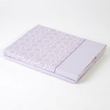 Conjunto de lençóis lilás Astrid