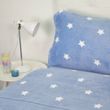 Folhas de coral do universo azul