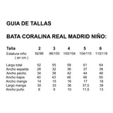 Robe infantil do Real Madrid 305p coral