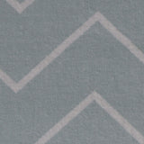Capa de edredon de flanela Jade zig zag