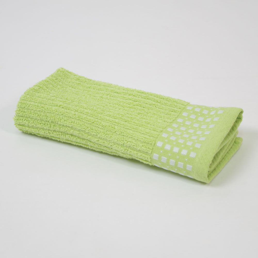 Toalha de cozinha felpuda com borda jacquard 13004