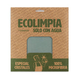 Pacote de 4 panos de vidro especiais de limpeza ecológica