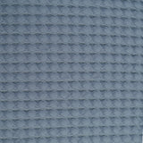 Capa de almofada favo de mel azul algodão 150