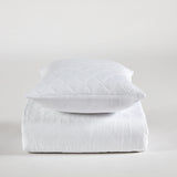 Colcha boutie microfibra deluxe blanco