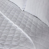 Colcha boutie microfibra deluxe blanco