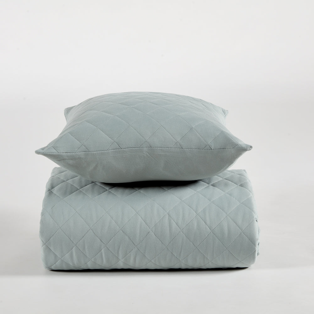 Colcha boutie microfibra deluxe jade