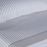 Conjunto de lençóis de algodão bege Serena