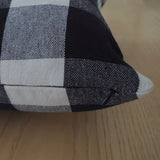 Capa almofada algodão 45x45 preto 5059