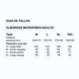 Albornoz microfibra adulto coral
