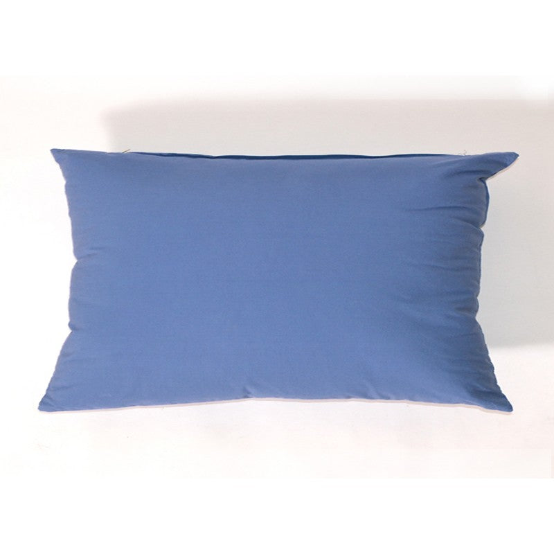 FUNDA DE COJÍN POPELIN 28X45 AZUL