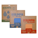 Pacote de 3 panos ecolimpia 3 cores