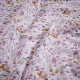 Conjunto de folhas de flores