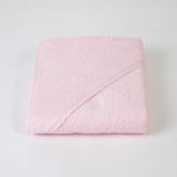 Capa de banho rosa lisa