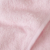 Capa de banho rosa lisa