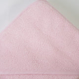 Capa de banho rosa lisa
