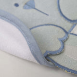 Babete atoalhado bordado com aplicação g312 conjunto 2