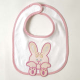 Babete atoalhado bordado com aplicação g312 conjunto 2