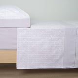 Conjunto de lençóis cinza Carlota