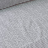 Conjunto de lençóis cinza Carlota