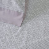 Conjunto de lençóis cinza Carlota