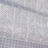 Conjunto de lençóis Carlota lilás