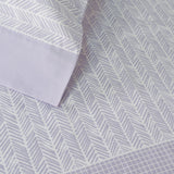 Conjunto de lençóis Carlota lilás