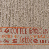 Pano de cozinha turco com borda jacquard 13365